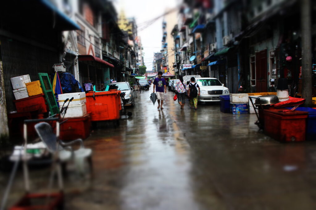 Ngày mưa rả rích ở Yango